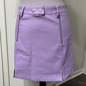 Lavender Mini Skirt